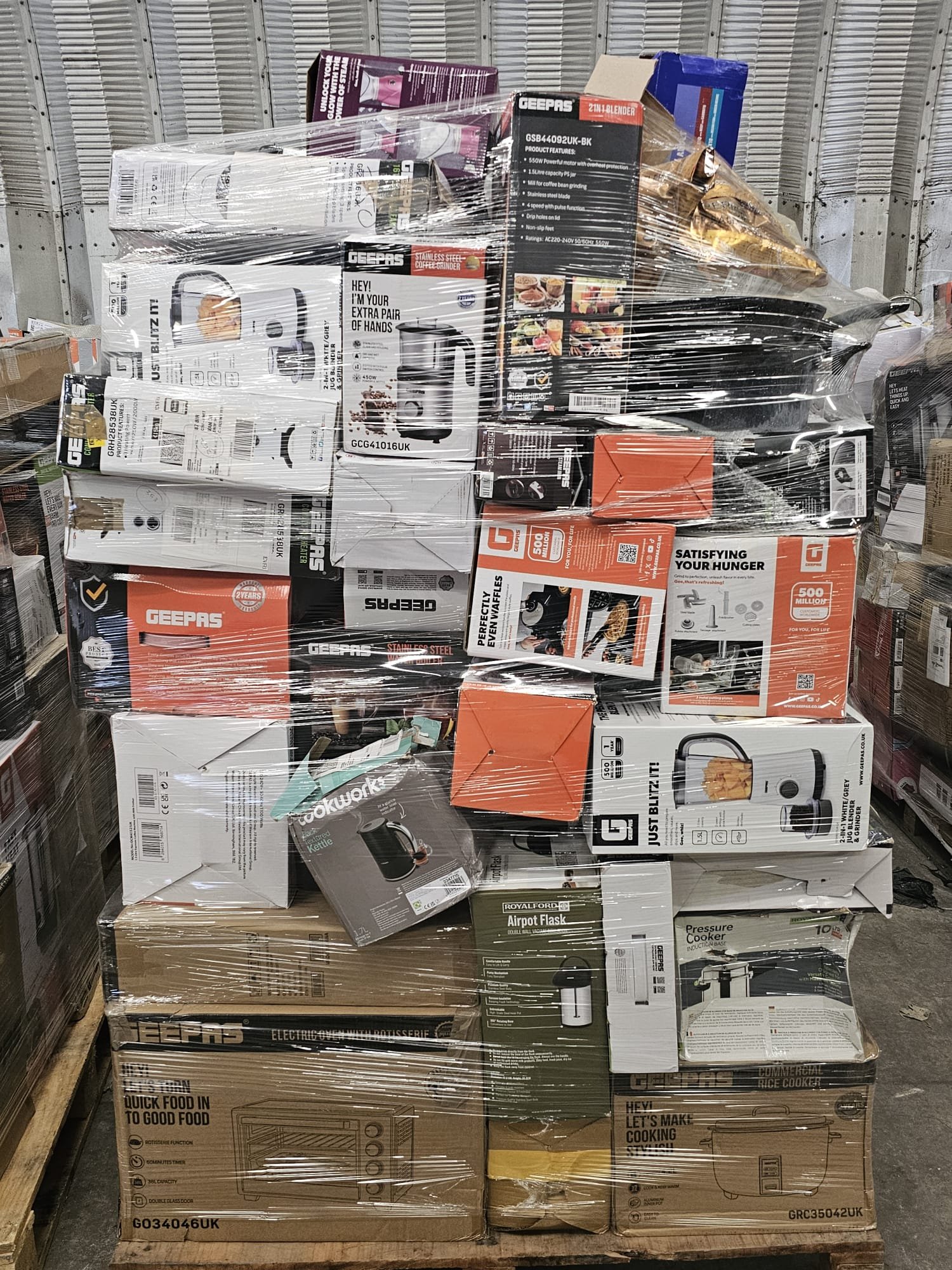 Source photograph for Mixed Electrical Pallets